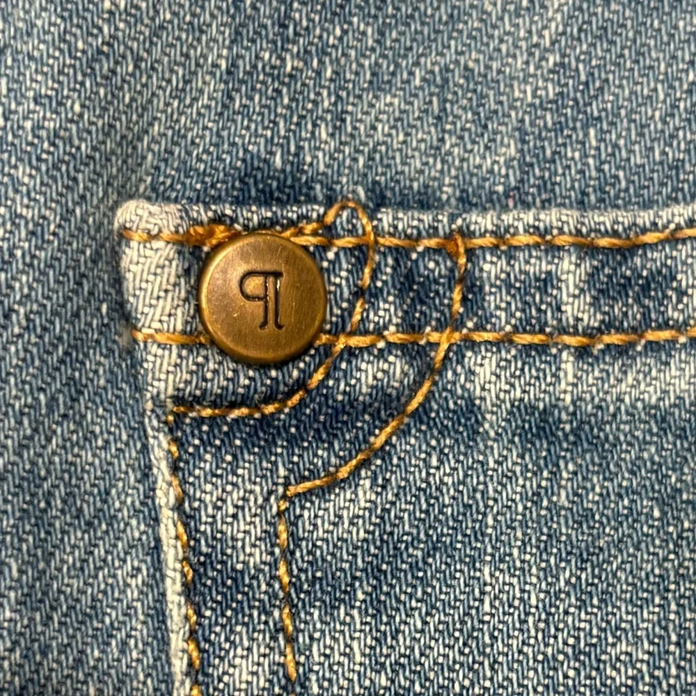 Pilcro Light Blue Straight-Leg Jeans - Picture 9 of 10